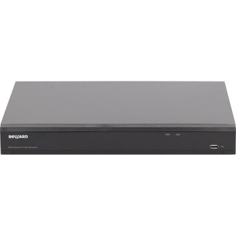 IP видеорегистратор BEWARD RK2216-P 16 IP-каналов с PoE, H.265/H.264, 256 Мбит/с, 4000х3000 (12 Мп), ONVIF