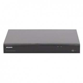 IP видеорегистратор BEWARD RK2216-P 16 IP-каналов с PoE, H.265/H.264, 256 Мбит/с, 4000х3000 (12 Мп), ONVIF